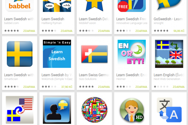 Learn Swedish with Android Apps